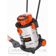 POWERPLUS POWDP6050 - Aku vysávač sucho/mokro 20V (bez AKU) 30L náhled