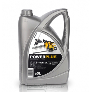 POWERPLUS POWOIL025 - Olej do 2-taktných motorov 5l