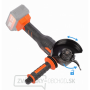 Aku uhlová brúska 125mm POWERPLUS POWDP35170 - 40V bezuhlíková (bez AKU) náhled