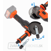 Aku uhlová brúska 125mm POWERPLUS POWDP35170 - 40V bezuhlíková (bez AKU) náhled