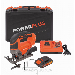 POWERPLUS POWDP25310 - Aku priamočiara píla 20V SET