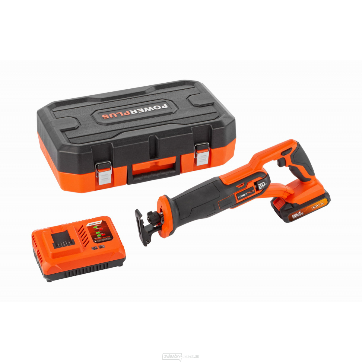 POWERPLUS POWDP25110 - Aku chvostová píla 20V SET