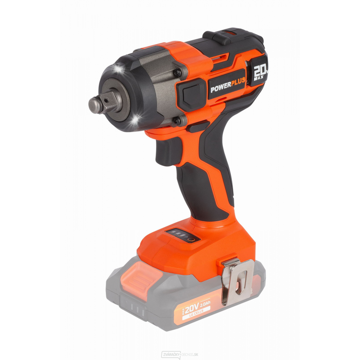 Aku rázový uťahovák POWERPLUS POWDP20150 1/2" 20V 220Nm (bez AKU)