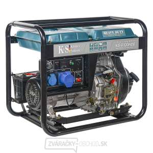 Könner & Söhnen Naftová elektrocentrála KS 6100HDE (EURO V) Könner & Söhnen Naftová elektrocentrála KS 6100HDE (EURO V) gallery main image