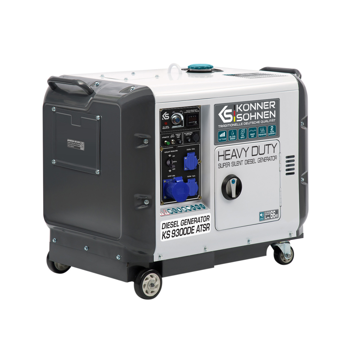 Könner & Söhnen Naftová elektrocentrála KS 9300DE ATSR SUPER S (EURO V)