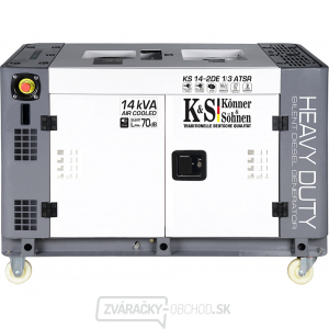 Könner & Söhnen Naftová elektrocentrála KS 14-2DE 1/3 ATSR