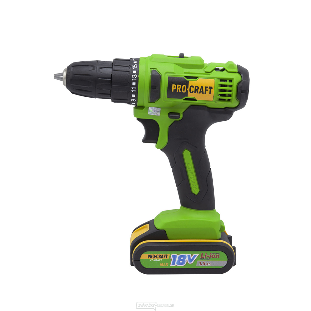 Aku vŕtací skrutkovač Procraft PA18C | PA18C