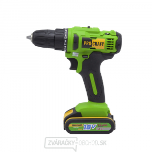 Aku vŕtací skrutkovač Procraft PA18C | PA18C Aku vŕtací skrutkovač Procraft PA18C | PA18C gallery main image