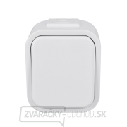Mokrý spínač Solight, jednopólový, biely Náhľad