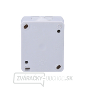 Mokrá zásuvka Solight IP54, sivá náhled