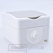 Mokrá zásuvka Solight IP54, sivá náhled