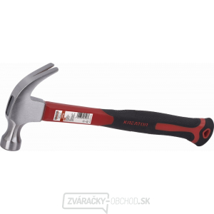 KREATOR KRT903103 - Tesárske kladivo 450g - Laminátová násada gallery main image