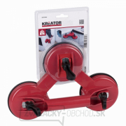 KREATOR KRT564003 - Prísavka na sklo a obklady trojbodová náhled