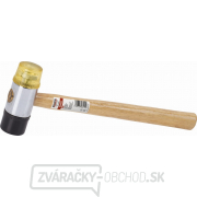 KREATOR KRT904007 - Gumová/plastová palica 40mm - Drevená násada gallery main image