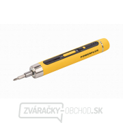 POWERPLUS POWX00416 - Aku precízny skrutkovač 4V + prísl. Náhľad