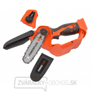 POWERPLUS POWDPG7572 - AKU jednoručná reťazová píla 20V LI-ION 100mm (bez AKU) náhled