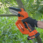 POWERPLUS POWDPG7572 - AKU jednoručná reťazová píla 20V LI-ION 100mm (bez AKU) náhled