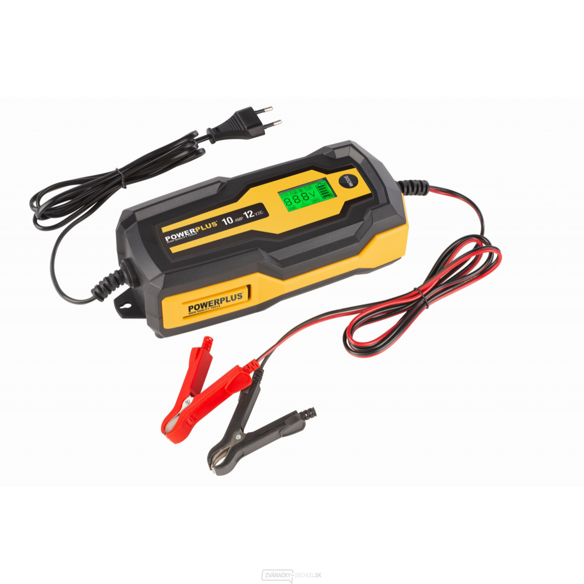 POWERPLUS POWX4207 - Automatická nabíjačka batérií 160W/10A/200Ah