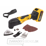 POWERPLUS POWXBBOX10 - Sada Aku vŕtačky a multifunkčné brúsky 20V bat.4,0Ah náhled