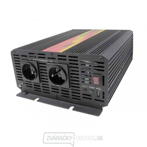 Menič napätia CARSPA CAR2K 12V/230V 2000W gallery main image