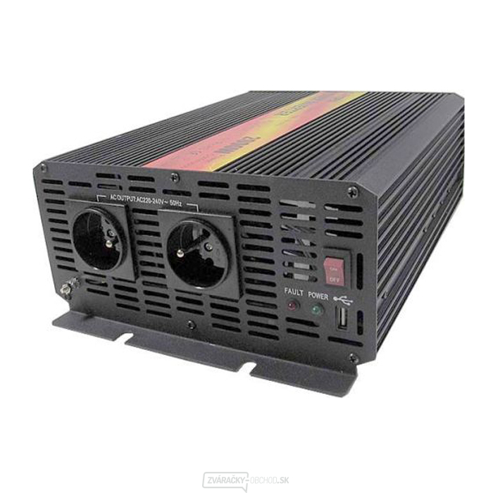 Menič napätia CARSPA CAR2K 24V/230V 2000W Menič napätia CARSPA CAR2K 24V/230V 2000W gallery main image