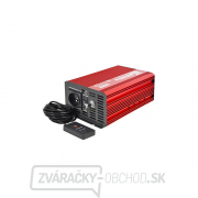 Menič napätia CARSPA P600 12V/230V 1000W čistá sínusovka DO gallery main image