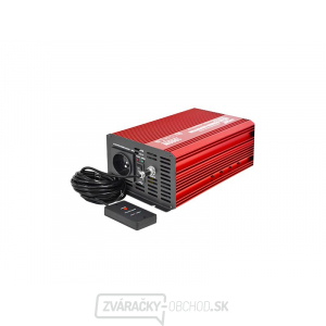 Menič napätia CARSPA P600 12V/230V 1000W čistá sínusovka DO gallery main image