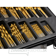 Vrtáky HSS do kovu 1.0-10.0 mm, súprava 170 ks náhled