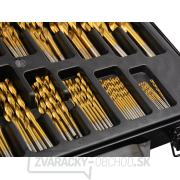 Súprava 170 vrtákov HSS TiN do kovu, krabička (5) náhled