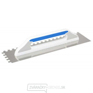 KUBALA - hladítko nerezové 480x130mm zub 8mm - trojzložková rukoväť KUBALA - hladítko nerezové 480x130mm zub 8mm - trojzložková rukoväť gallery main image