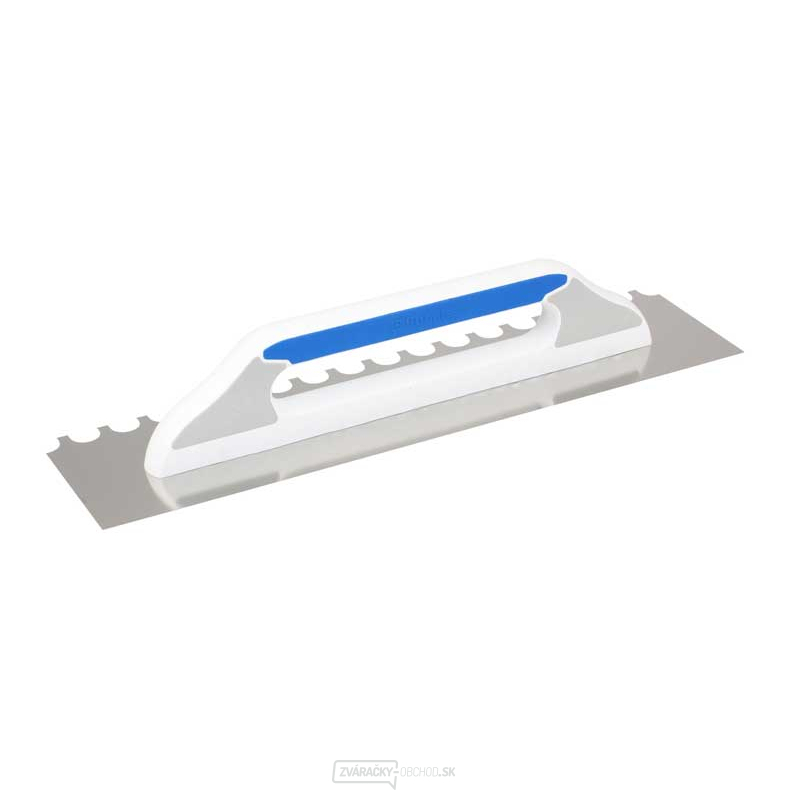 KUBALA - hladítko nerezové 480x130mm zub polguľatý - trojzložková rukoväť KUBALA - hladítko nerezové 480x130mm zub polguľatý - trojzložková rukoväť gallery main image