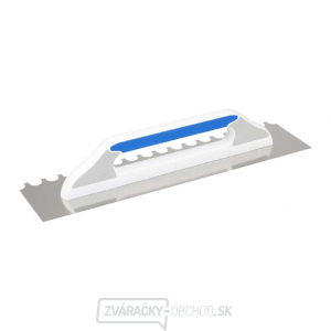 KUBALA - hladítko nerezové 480x130mm zub polguľatý - trojzložková rukoväť KUBALA - hladítko nerezové 480x130mm zub polguľatý - trojzložková rukoväť gallery main image