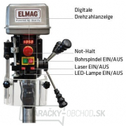 ELMAG Stĺpová vŕtačka KBM 25 S Vario Náhľad