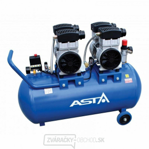 Bezolejový vzduchový kompresor štvorvalcový, 100 l, 230 V - ASTA