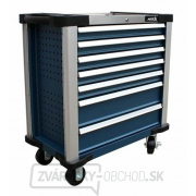 Dielenský vozík nevybavený, 7 zásuviek, centrálne zamykanie, doska z nerezu - ASTA gallery main image