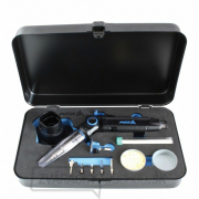 Spájkovačka plynová kĺbová, so stojanom a nástavcami, plastová kazeta - ASTA Spájkovačka plynová kĺbová, so stojanom a nástavcami, plastová kazeta - ASTA gallery main image