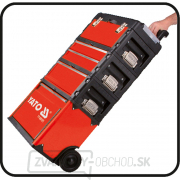 Vozík na náradie 3 sekcie, 2 zásuvky náhled