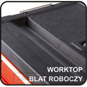 Vozík na náradie 3 sekcie, 2 zásuvky náhled