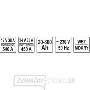 Nabíjačka s funkciou štartovacej stanice 12V-540A/24V-450A Náhľad