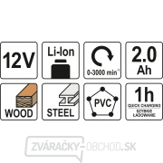 Píla chvostovka Akumulátorová 12V 0-3000ot/min Náhľad