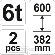 Podstavec pod auto 6T (2ks) Náhľad