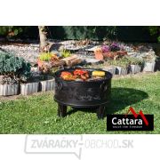 Ohnisko SANTORIN copper patina s poklopom náhled