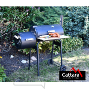 Gril na drevené uhlie SMOKIE s udiarňou náhled