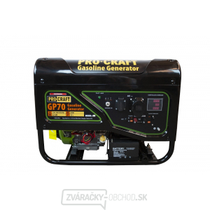 Benzínový generátor Procraft | GP70