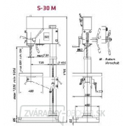 Stĺpová prevodová vŕtačka Strands S-30 Náhľad