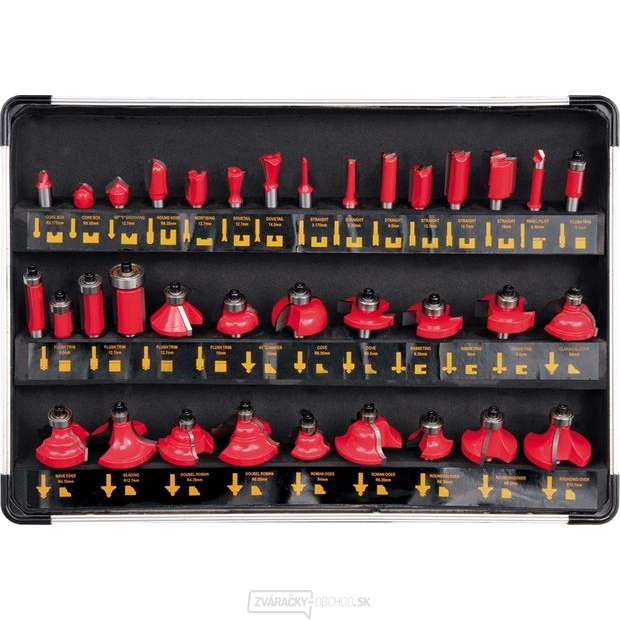 Súprava fréz do dreva 35 ks