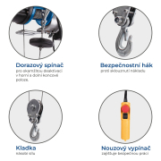 Lanový navijak elektrický HRS 250 Náhľad