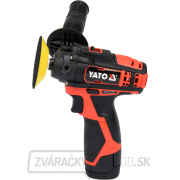 Leštička 12V AKU dvojrýchlostná Náhľad