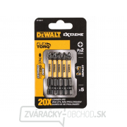DEWALT BITY PZ2 X 5 KS 57MM IMPACT TORSION EXTREME PRE RÁZOVÉ UŤAHOVÁKY DT7391T DEWALT BITY PZ2 X 5 KS 57MM IMPACT TORSION EXTREME PRE RÁZOVÉ UŤAHOVÁKY DT7391T gallery main image