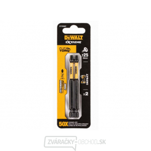 DEWALT 2DIELNA SADA BITOV T25 X 89MM TORSION IMPACT DT70569T gallery main image